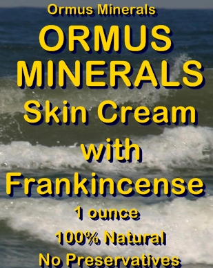 Ormus Minerals -Ormus Rich Aloe Vera Skin Cream with FRANKINCENSE