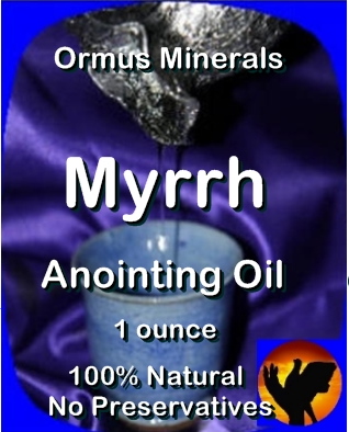 Ormus Minerals Anointing Oil with Myrrh