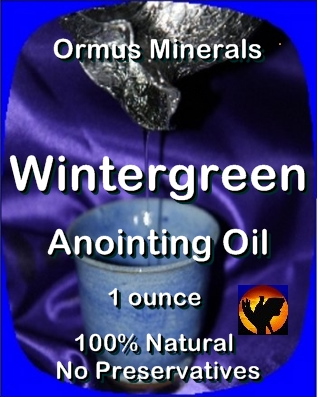 Ormus Minerals Anointing Oil with Wintergreen