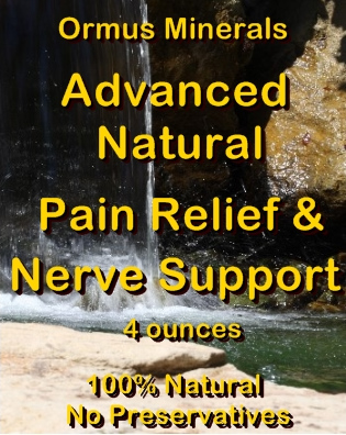 Ormus Minerals Advanced Natural Pain Relief and Nerve Support