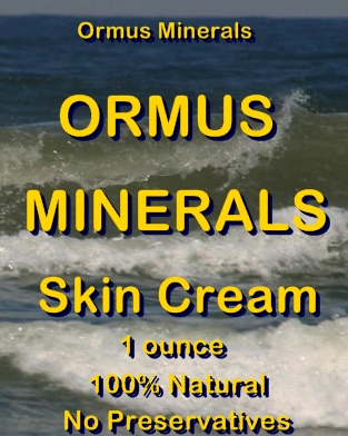 Ormus Minerals -Ormus Mineral Skin Cream