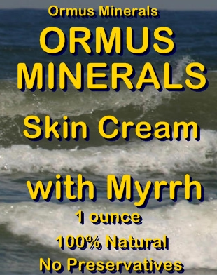 Ormus Minerals -Ormus Minerals Skin Cream with MYRRH