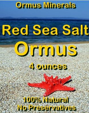 Ormus Minerals Red Sea Salt Ormus