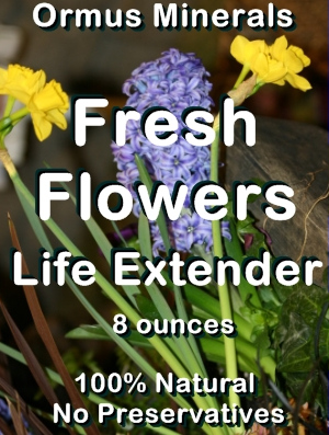 Ormus Minerals -Fresh FLOWERS Life Extender