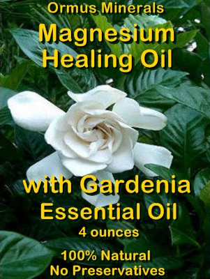 Ormus Minerals -Magnesium Healing Oil with GARDENIA Essential Oil